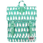 8848 BACKPACK FOR CHILDREN WITH PENGUINS PRINT