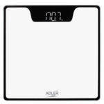 ADLER BATHROOM SCALE WITH LED DISPLAY WHITE