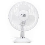 ADLER DESK FAN 23CM 22W~45W WHITE