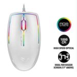 ALCATROZ RGB FX USB WIRED MOUSE ASIC 7 WHITE