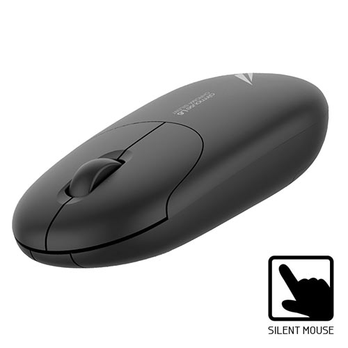 ALCATROZ SILENT RECHARGEABLE AIRMOUSE L6 CHROMA BLACK