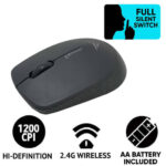 ALCATROZ SILENT WIRELESS 2.4G AIRMOUSE 3 GREY