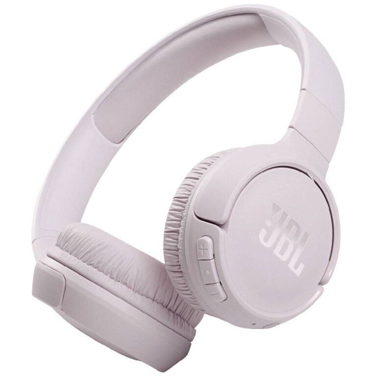 Bluetooth Ακουστικά Stereo JBL JBLT510  Ροζ Over-ear  Pure Bass Sound Multipoint