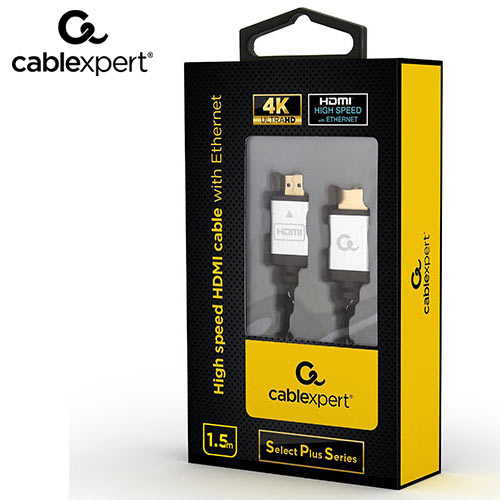 CABLEXPERT 4K HIGH SPEED HDMI CABLE WITH ETHERNET 'SELECT PLUS SERIES' 1