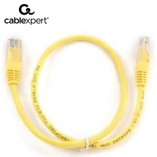 CABLEXPERT CAT5e UTP PATCH CORD YELLOW 0