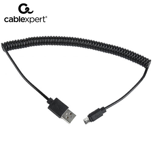CABLEXPERT COILED MICRO-USB CABLE 1