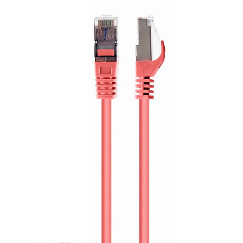 CABLEXPERT FTP CAT6 PATCH CORD PINK SHIELDED 5M