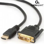 CABLEXPERT HDMI TO DVI M-M CABLE GOLD PLATED CONNECTORS 4.5m BULK