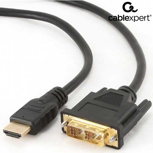 CABLEXPERT HDMI TO DVI M/M CABLE WITH GOLD-PLATED CONNECTORS 1