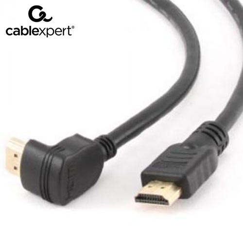 CABLEXPERT HDMI v.1.4 90 DEGREES MALE TO STRAIGHT MALE 4