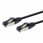 CABLEXPERT S/FTP CAT. 8 LSZH PATCH CORD BLACK 0.5M