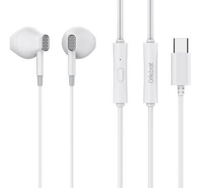 CELEBRAT earphones με μικρόφωνο D12