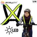 EASYPIX FULL SPECTRUM LED VEST STREETGLOW S/M