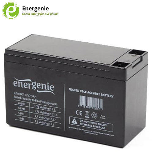 ENERGENIE LEAD BATTERY FOR UPS 12V 7