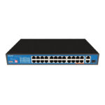 Ethernet Switch Ewind EW-S1627CF-AP 24x10/100Mbps  + 2x10/100/1000Mbps  RJ45 + 1x100/1000Mbps  Gigabit Uplink PoE Fiber Switch