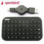 GEMBIRD BLUETOOTH MINI KEYBOARD 49KEYS US LAYOUT BLACK