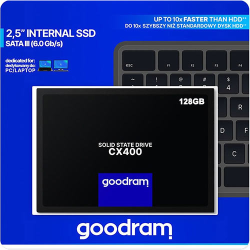 GOODRAM SSD CX400 128GB SATA III 2