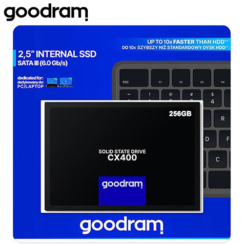 GOODRAM SSD CX400 256GB SATA III 2