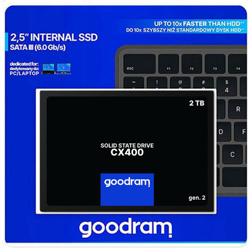 GOODRAM SSD CX400 2TB SATA III 2