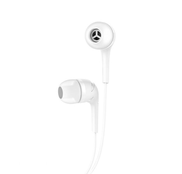 Hands Free Hoco M40 Prosody Earphones Stereo 3.5mm Λευκά με Μικρόφωνο και Πλήκτρο Λειτουργίας