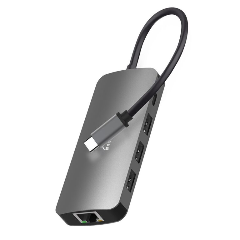 Hub Media-Tech MT5044 8 σε 1 USB-C με 3xUSB 3.0