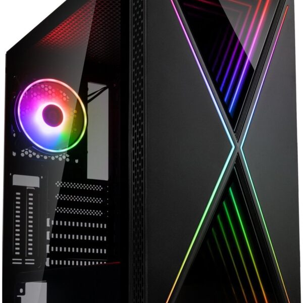 Kolink Void X ARGB Midi-Tower Black Tempered Glass PC Case