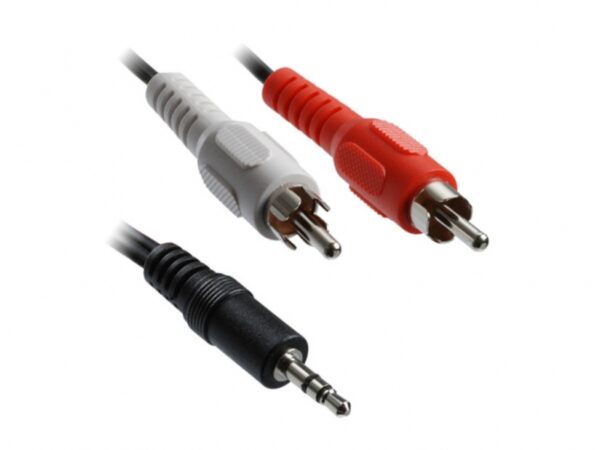 5MM STEREO TO RCA PLUG CABLE 1
