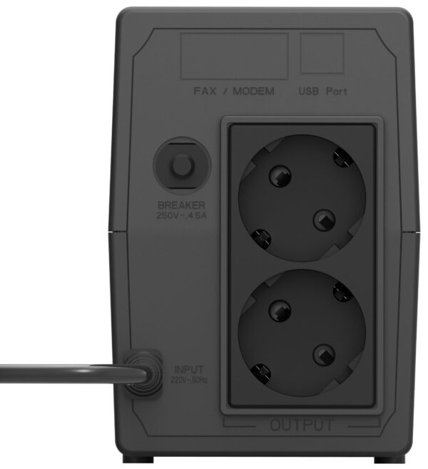 CPU 12V7AH 2 SCHUKO SOCKET