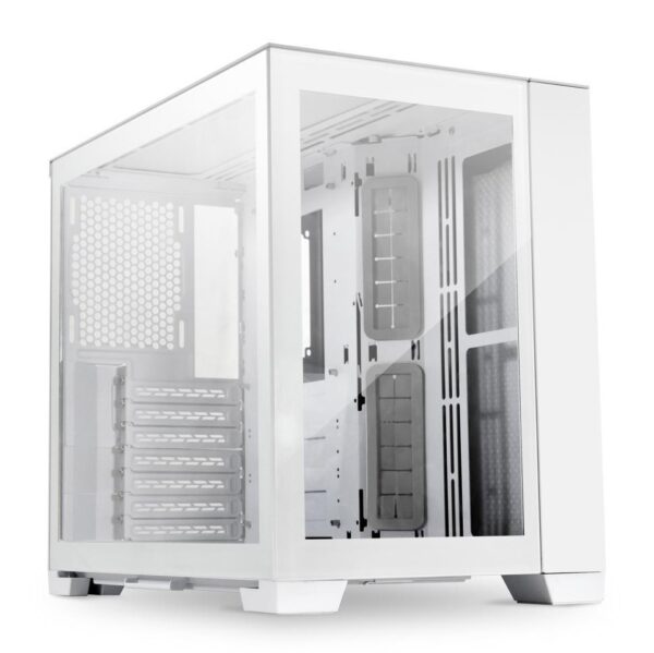 Lian Li PC-O11 Dynamic MINI Snow White - ATX / M-ATX / mini-ITX Steel Midi Tower Case Tempered Glass