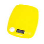 MESKO KITCHEN SCALE WITH HOLE TO HANG YELLOW