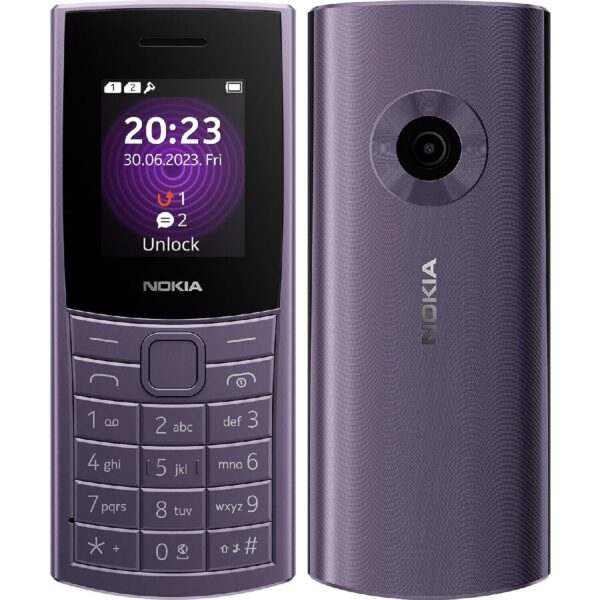Nokia 110 4G (2023) Dual Sim 1.8" Arctic Purple GR