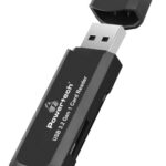 POWERTECH card reader PT-1112 για SD & micro SD