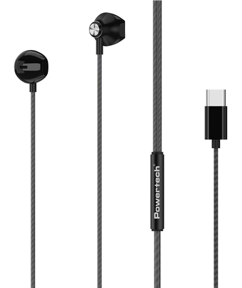 POWERTECH earphones με μικρόφωνο Prime