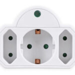 POWERTECH αντάπτορας ρεύματος PT-816 με προστασία υπέρτασης