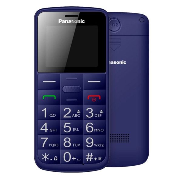 Panasonic KX-TU110EXC (Dual SIM) Μπλε 1.77" Easy Phone με πλήκτρο SOS