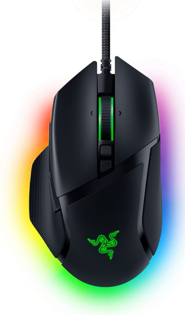 Razer BASILISK V3 - RGB - Ergonomic FPS Gaming Mouse - Wired - Optical Switches