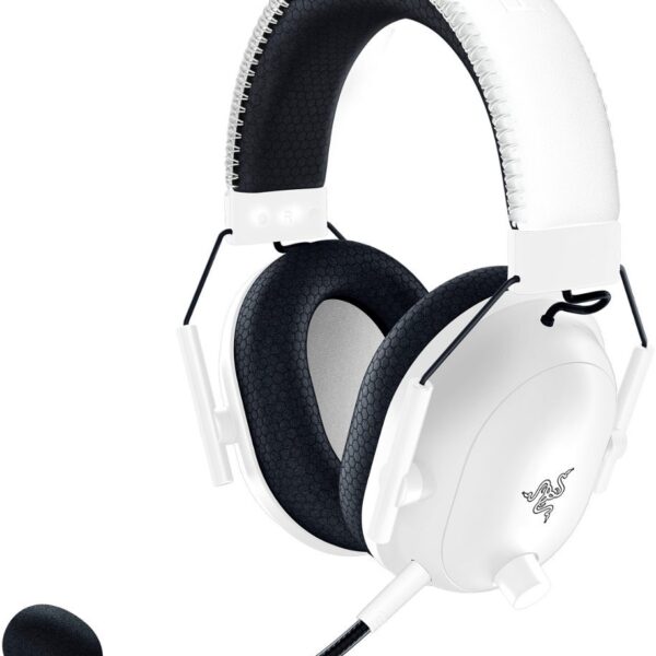 Razer BLACKSHARK V2 PRO White - 2023 Ed. - Wireless - 70h Battery - 2.4GHz/BT - PC/PS5/Switch/Mobile