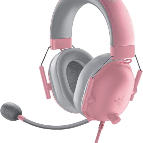 Razer BLACKSHARK V2 X QUARTZ - PINK - Gaming Headset - 7.1 - PC/PS4/PS5