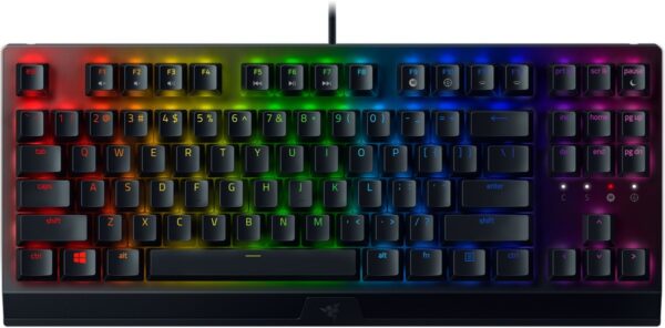 Razer BLACKWIDOW V3 TENKEYLESS - Yellow Switches - Mechanical Gaming Keyboard US Layout