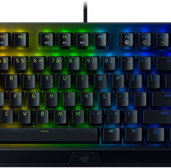 Razer BLACKWIDOW V3 TENKEYLESS - Yellow Switches - Mechanical Gaming Keyboard US Layout