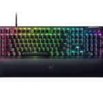 Razer BLACKWIDOW V4 - RGB Gaming Mechanical Keyboard - Underglow LED - Macro - Green Clicky Switches