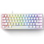 Razer HUNTSMAN MINI MERCURY ED. - 60% Linear Red Opto Mechanical Switch Gaming Keyboard  - US Layout