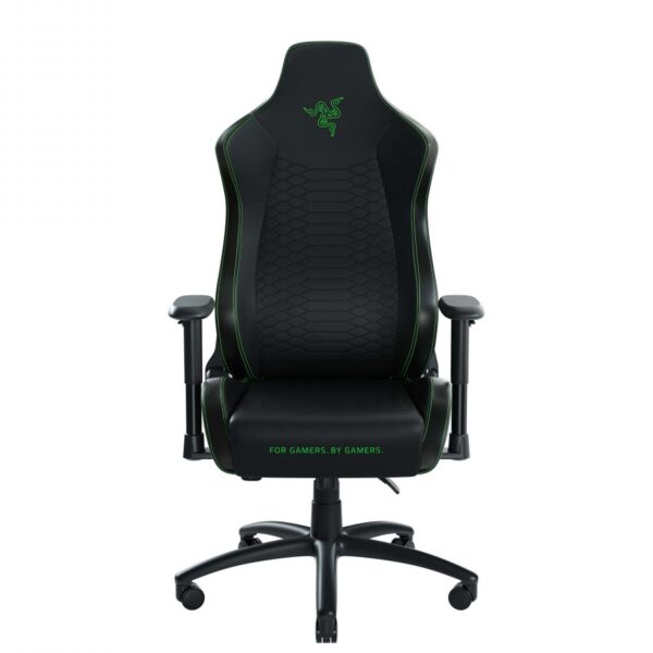 Razer ISKUR X - XL Green/Black - Gaming Chair - Lumbar Support - Synthetic Leather -Memory Foam Head