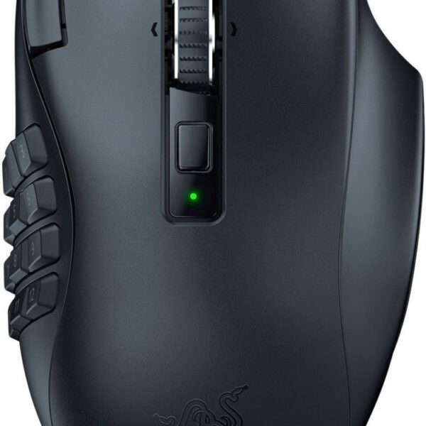 Razer NAGA V2 HYPERSPEED - Wireless MMO Gaming Mouse - 30K DPI - 2.4GHz / Bluetooth - 19 Buttons