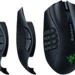 Razer NAGA V2 Pro - Wireless Modular MMO Gaming Mouse- 30K DPI Optical Sensor - 300Hr Battery