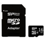SILICON POWER κάρτα μνήμης 16GB micro SDHC