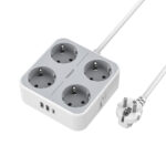 TESSAN 7 IN 1 POWER STRIP 4xSCHUKO