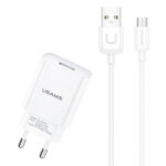 USAMS φορτιστής τοίχου T21OCMC01 με καλώδιο Micro USB