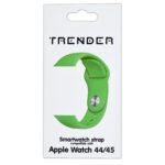 Ανταλλακτικό Λουράκι Trender TR-ASL45GR Σιλικόνης για Apple Watch 44/45mm Πράσινο