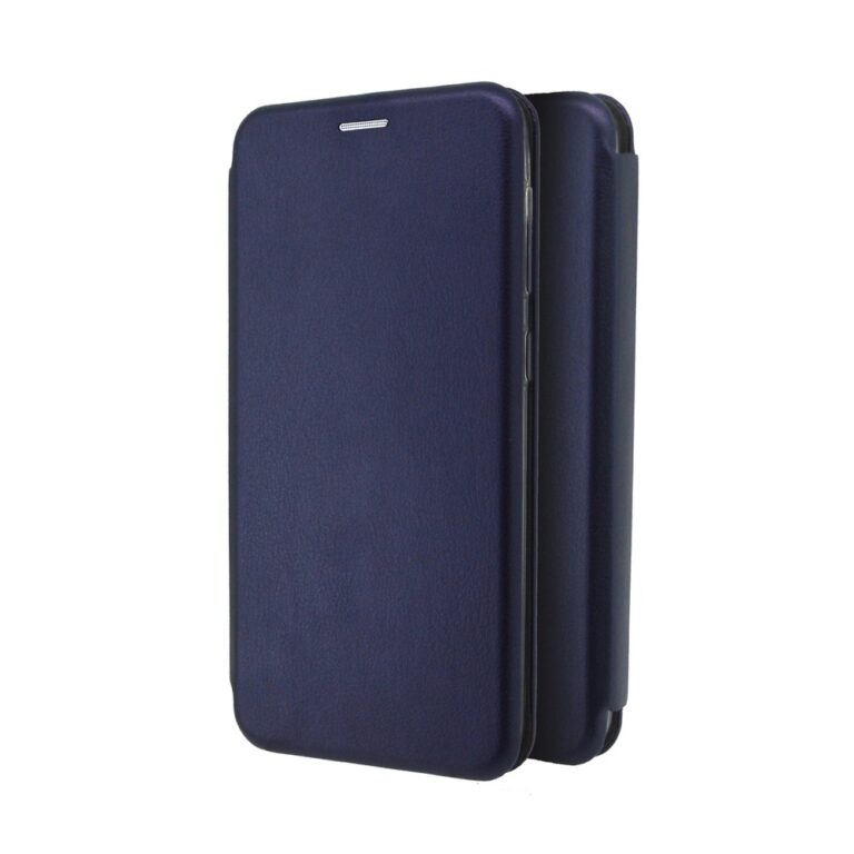 Θήκη Book Ancus Magnetic Curve για Apple iPhone 12 / iPhone 12 Pro TPU Σκούρο Μπλε